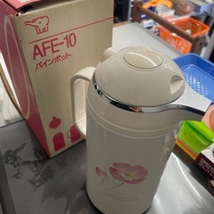 Zojirushi AFE-10 象印 マホービン 卓上 魔法瓶 花柄 未使用級 即購入OKの画像