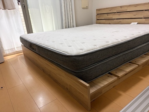 4月25日まで！美品 ニトリ    H1 クイーンベッド Nスリープ
