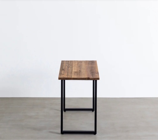 【金額交渉可】 TABLE / 無垢 杉 ヴィンテージスタイル × Black Steel 幅180㎝