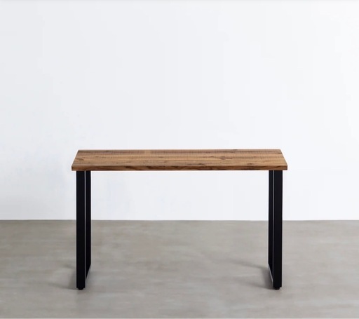 【金額交渉可】 TABLE / 無垢 杉 ヴィンテージスタイル × Black Steel 幅180㎝