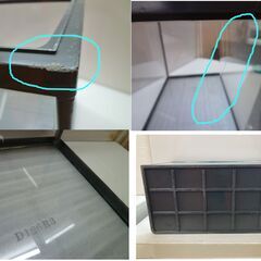 ★NISSO ニッソー 水槽 めだか 金魚 鑑賞 飼育 幅約60×奥30×高36.5cm cの画像