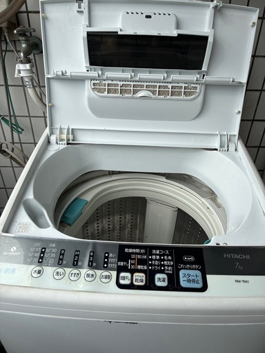 日立洗濯機大容量7kg (あお) 西台の生活家電《洗濯機》の中古あげます 