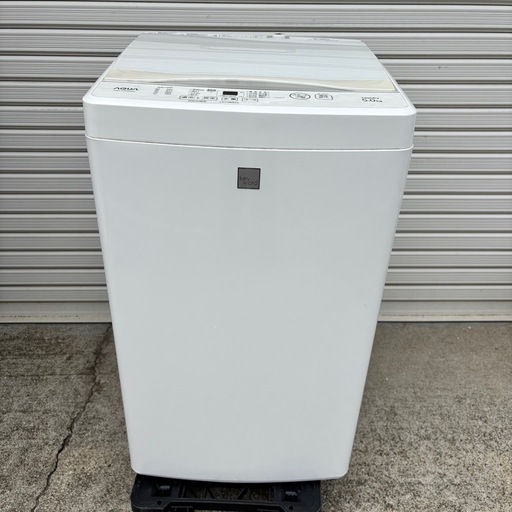 AQUA 全自動電気洗濯機 AQW-GS5E6 5.0kg 2019年製 (noa) 大高の生活 