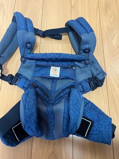 エルゴベビー OMNI360 Blue bloom 取扱説明書付き