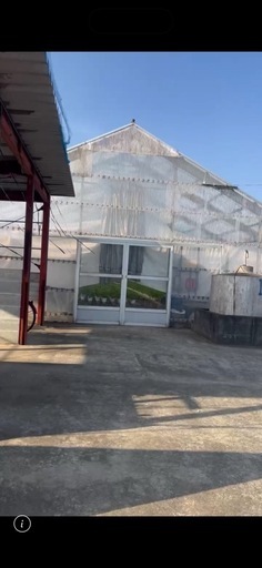 【約3000㎡】事務所・大型ハウス付き／エアコン完備／道路接道あり／即使用可／朝倉市福光