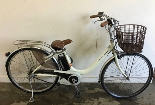 A-551△ y 岐阜発/パナソニック/電動アシスト自転車/26インチ/3段変速/バッテリー6.6Ah/充電器なし/走行確認/現状品/管18s/ R8.3/17 △