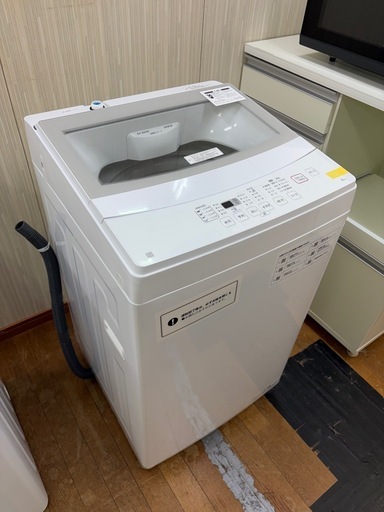 W12 激安!! ニトリ 2022年 6.0kg NTR60 全自動電気洗濯機 ホースカットありのため大特価!!