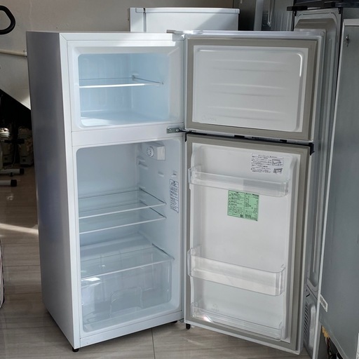 格安！ ハイセンス 2ドア冷蔵庫 120L 2022年製 HR-B12E2W ホワイト 札幌市白石区 モノリス B242