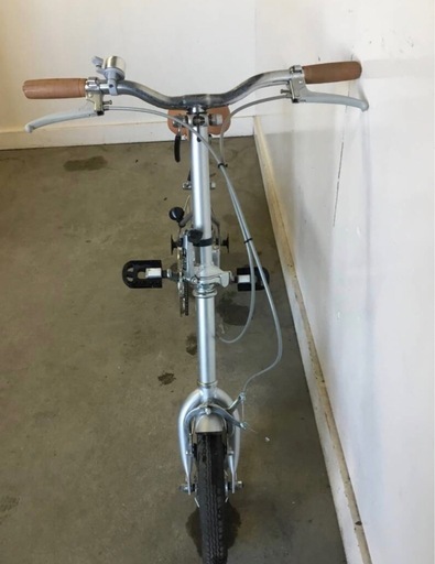 A-552△ y 岐阜発/ 小径/ 折りたたみ自転車/ 12.5インチ/ 変速なし/ 走行確認/ 現状品/ o/ R8.3/11 △