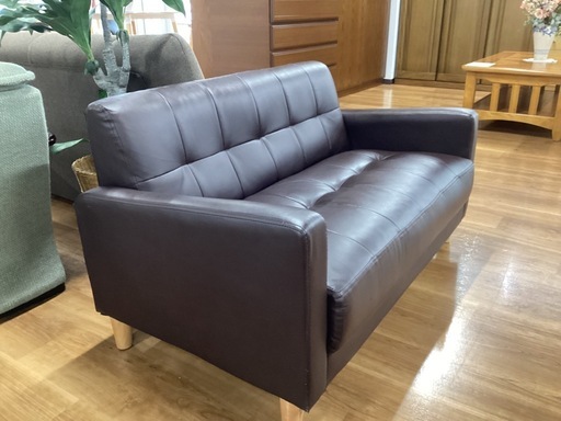 二人掛けソファー【町田市再生家具】260067 (ショップまちエコ ) 町田 