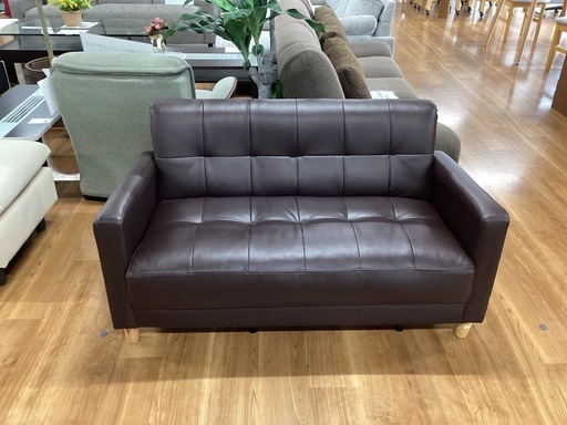 二人掛けソファー【町田市再生家具】260067