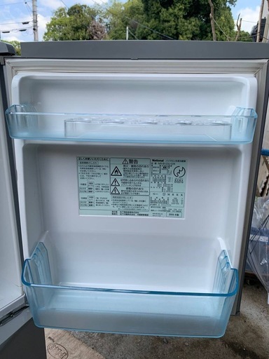 ✓Nationalノンフロン冷凍冷蔵庫✓ ✓NR-B123J-S✓ (Eco Tommy) 狛江の 