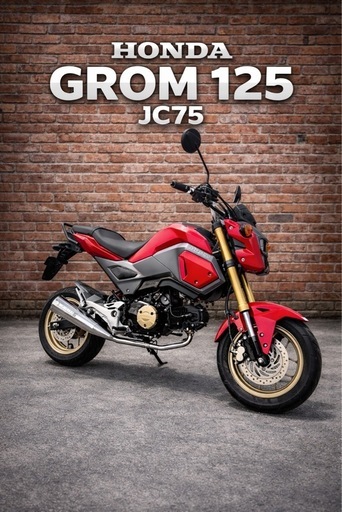 HONDA グロム　125 JC75 GROM 実走行　23832km モリワキマフラー　デイトナグリップヒーター　タンデムバー　兵庫　神戸AUTO7