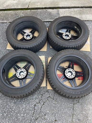 バリ溝！美品！ Lofida 17インチ スタッドレスタイヤ・ホイール4本セット