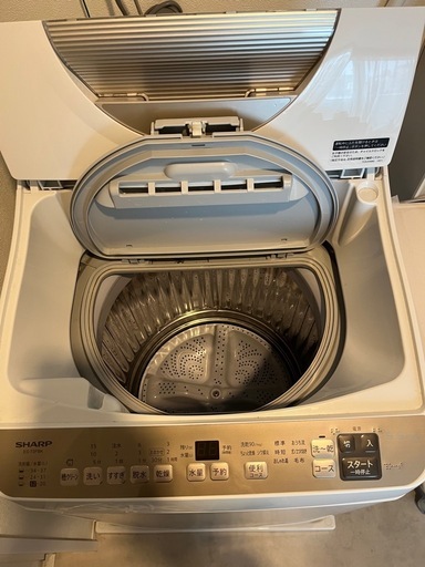 SHARP 乾燥機能付き縦型洗濯機 5.5kg