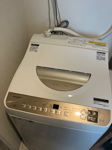 SHARP 乾燥機能付き縦型洗濯機 5.5kg