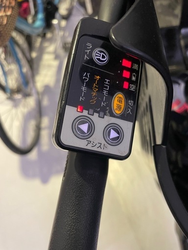 20インチパナソニック黒フロント子供載せ電動自転車オマケ付き