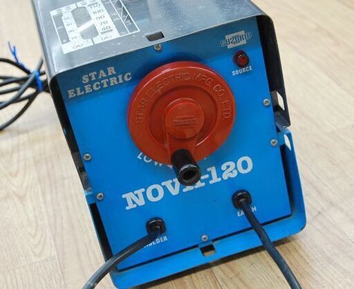 SUZUKID アーク溶接機 SSY-121C NOVA-120 100V/200V 50Hz専用 ブルー 通電確認済み スズキッド ノヴァ 札幌市 清田区 平岡