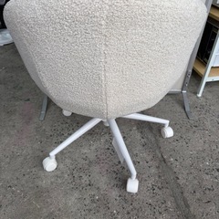 ニトリ オフィスチェア(OC106 WH)美品の画像