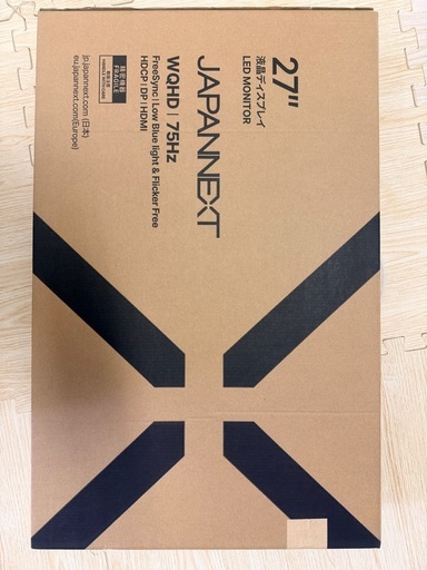 27インチ PCモニター WQHD 2560×1440