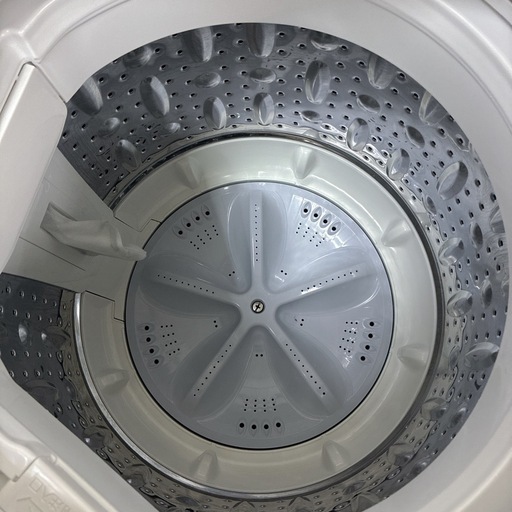 【?買取市場 6ヶ月保証】S383 ☀️ SHARP / シャープ 洗濯機（洗濯4.5㎏) 21年製 ES-GE4E ⭐ 動作確認済 