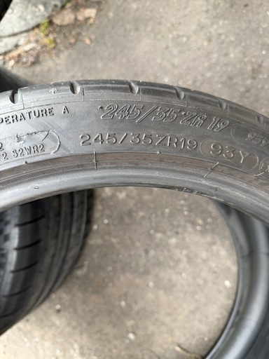ミシュラン パイロットプロスポーツ245/35R19