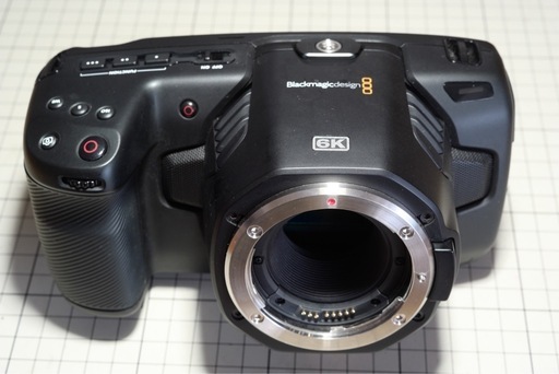 ブラックマジックポケットシネマカメラ6K /BMPCC 6K 元箱・付属品あり