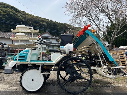 クボタ 6条　田植え機 SPU65 WELSTAR 6条植え 自動水平　施肥機 UFO ロータリー式 15馬力 セル始動 ゆう優ターン