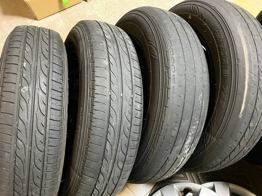 ★ホンダn-box 純正鉄ホイール4本 +ホイールキャップ