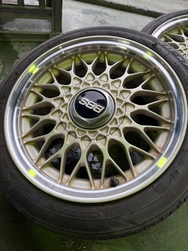 BBS  14インチ6j＋24   pcd100 4穴
