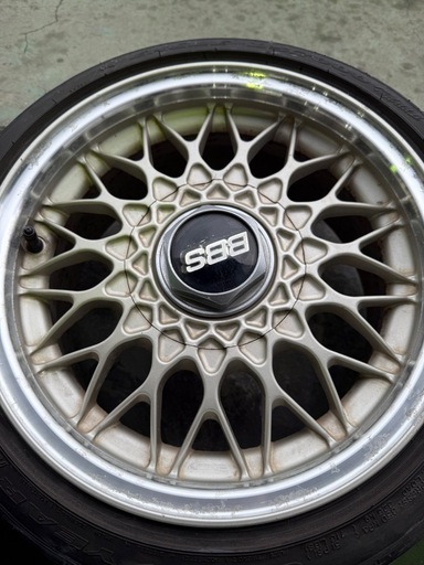 BBS  14インチ6j＋24   pcd100 4穴
