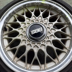 BBS  14インチ6j＋24   pcd100 4穴
の画像