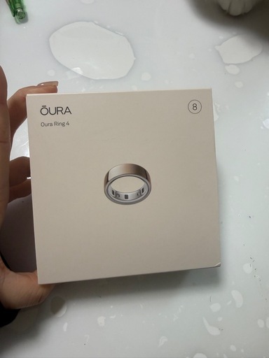 Oura Ring 4 ローズゴールド サイズ8 美品 ほぼ未使用