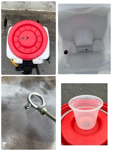 丸山 マルヤマ　背負動力噴霧機 噴霧器　GKS11 元気印 軽量カップ付　10L リコイル ノズル欠品　混合 除草 薬剤 散布 農薬 