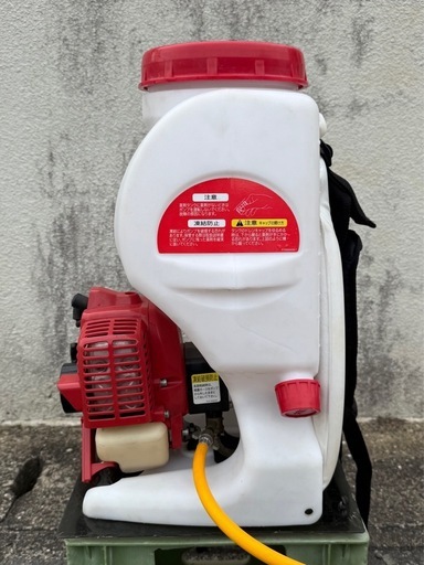 丸山 マルヤマ　背負動力噴霧機 噴霧器　GKS11 元気印 軽量カップ付　10L リコイル ノズル欠品　混合 除草 薬剤 散布 農薬 