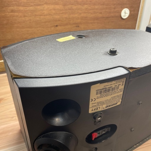 【②スピーカー2個セット】【BOSE】※１つネジ欠品※キズ•ダメージ有★クリーニング済み【管理番号0406】野