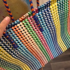 網バックの画像