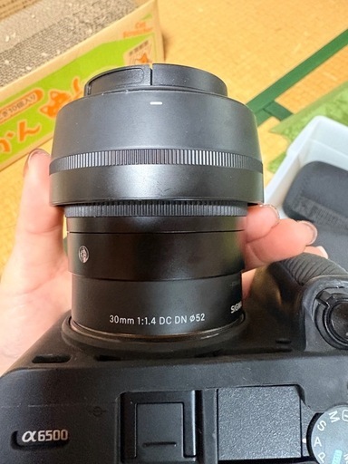 SONY ミラーレス一眼カメラ　α6500 レンズ付き
