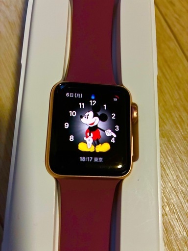 Apple Watch アップルウォッチ　series3 38㍉　GPS　ローズゴールド　正規品