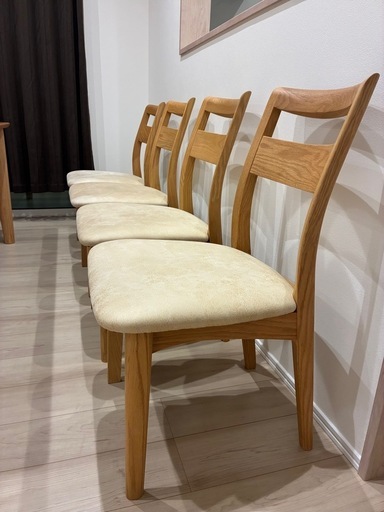 【飛騨家具】イバタ ダイニングセット 幅180cm 美品 定価24万
