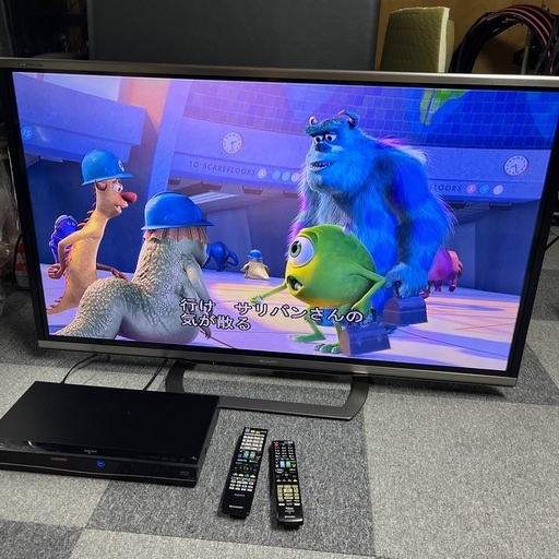 SHARP  52インチLED液晶テレビ SHARP　Blu-ray HDDレコーダーセット