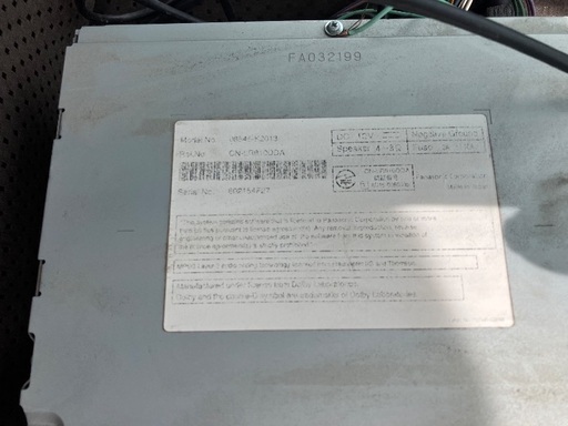 LA600 タント 純正8インチナビ