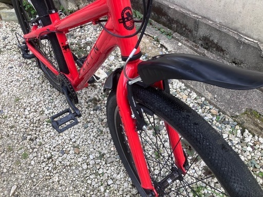 703、ジュニアMTB　MARIN　DONKEY　Jr　24インチ　レッド