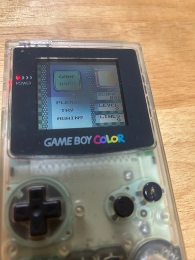 ゲームボーイカラー　動作確認済み