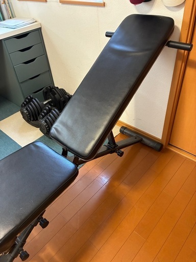 可変式ダンベル40kg×2 ＆ マルチベンチ セット