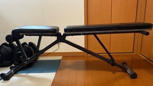 可変式ダンベル40kg×2 ＆ マルチベンチ セット