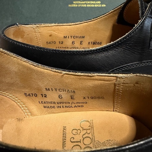 Crockett & Jones /クロケットアンドジョーンズ　ミッチャム 6E