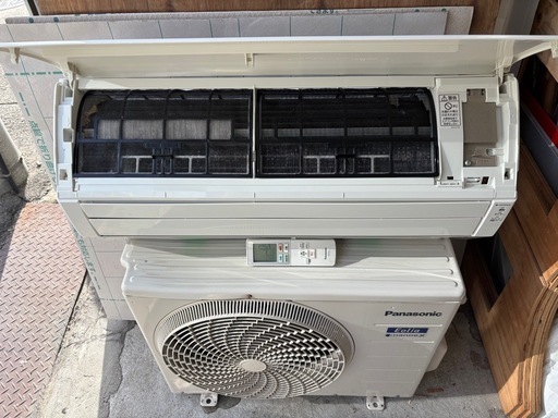 ?2019年製 Panasonic 2.2kw 6畳用 取り付け工事込‼️ ?