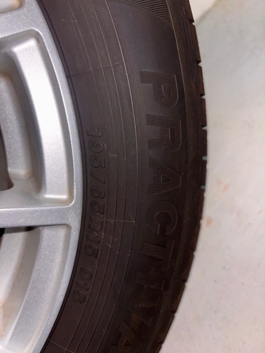 practiva 195/65r15 ノーマルタイヤ　中古品