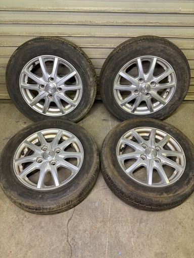 155/65R13 夏タイヤ軽自動車バリ山！ (pz2480) 白石のタイヤ、ホイール 